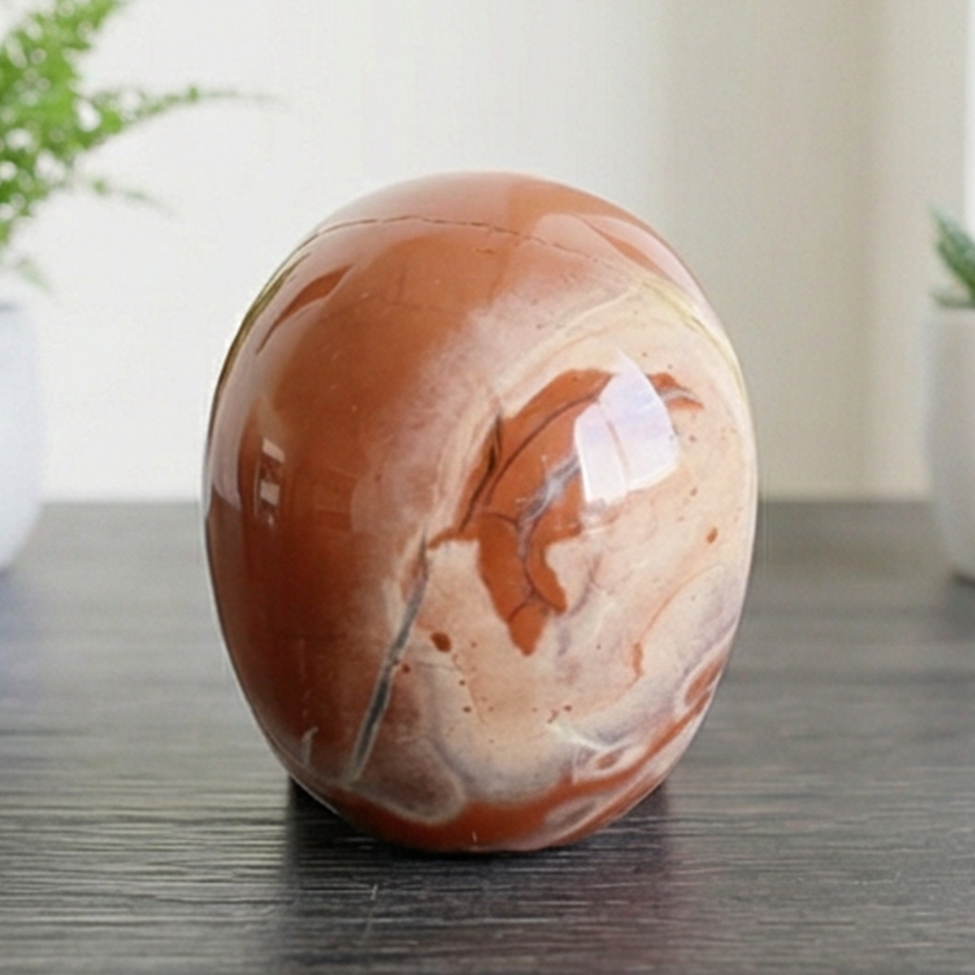 3 Inch Red Jasper Crystal Skull