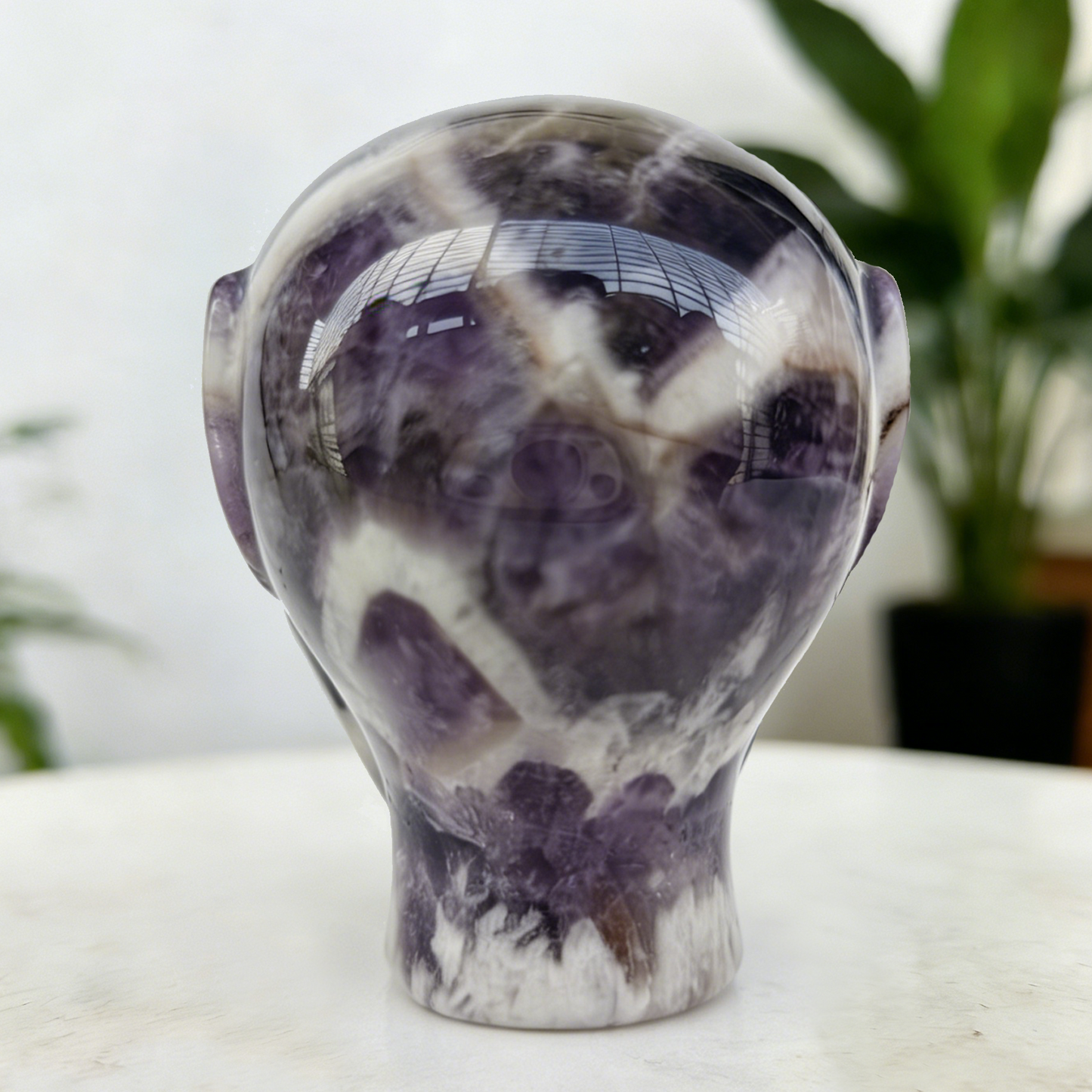 3 Inch Dream Amethyst Alien Crystal Skull
