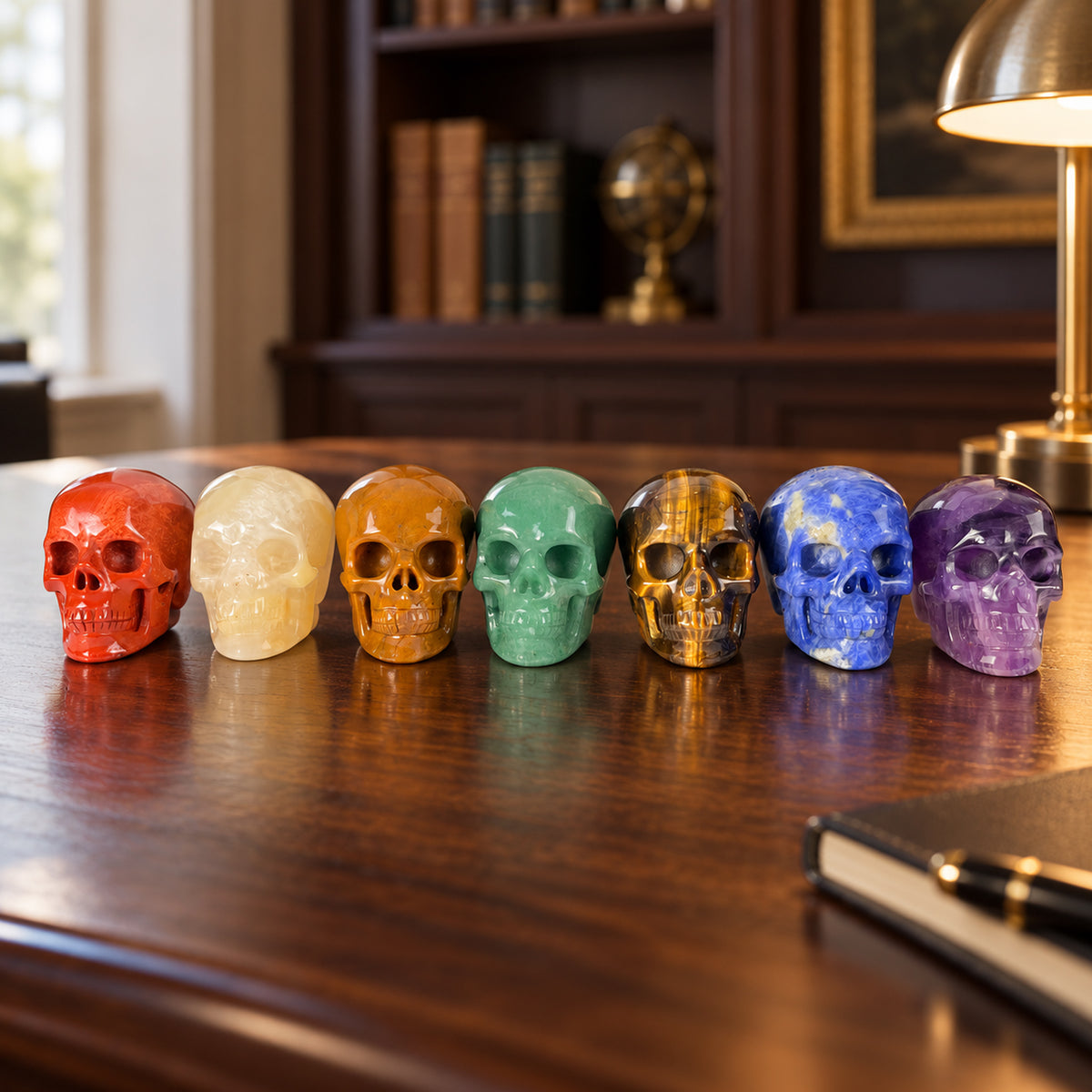 1.75" Crystal Skull Collection - Paterrn A