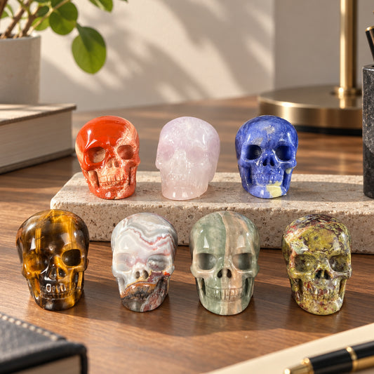 1.75" Crystal Skull Collection - Pattern B