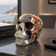 4.5" African Bloodstone Crystal Skull - Pattern A