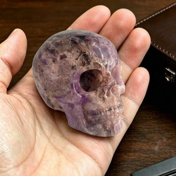 2 Inch Dream Amethyst Crystal Skull – Mini Crystal Skull