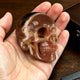 2" Yellow Chalcedony Crystal Skull - Pattern B