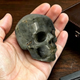 2" Grey Labradorite Crystal Skull - Pattern E