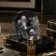 3" Volcanic Agate Crystal Skull - Pattern D