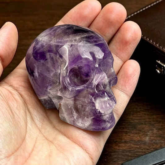 2 Inch Dream Amethyst Crystal Skull – Mini Crystal Skull