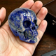 2" Lapis Lazuli Crystal Skull – Pattern B