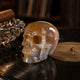 3" Yellow Chalcedony Crystal Skull - Pattern B