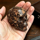 2" Brecciated Red Jasper Crystal Skull - Pattern A