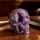 3 Inch Dream Amethyst Crystal Skull – Hand Carved Healing Stone