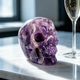 3" Dream Amethyst Crystal Skull – Pattern B