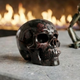 3" Red Crazy Lace Agate Crystal Skull - Pattern D