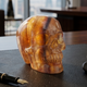 3 Inch Fluorite Crystal Skull – Hand Carved Natural Stone