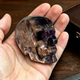 2" Dream Amethyst Crystal Skull