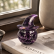 2" Dream Amethyst Pumpkin Crystal Skull - Paterrn E