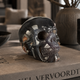 3" Volcanic Agate Crystal Skull - Pattern E
