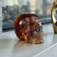 3 Inch Fluorite Crystal Skull – Hand Carved Natural Stone