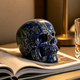 3" Lapis Lazuli Crystal Skull – Pattern E