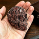 2" Red Leopard Skin Jasper Crystal Skull - Pattern C