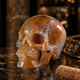 3" Yellow Chalcedony Crystal Skull - Pattern C