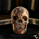 3" Blue Flower Agate Crystal Skull – Pattern A