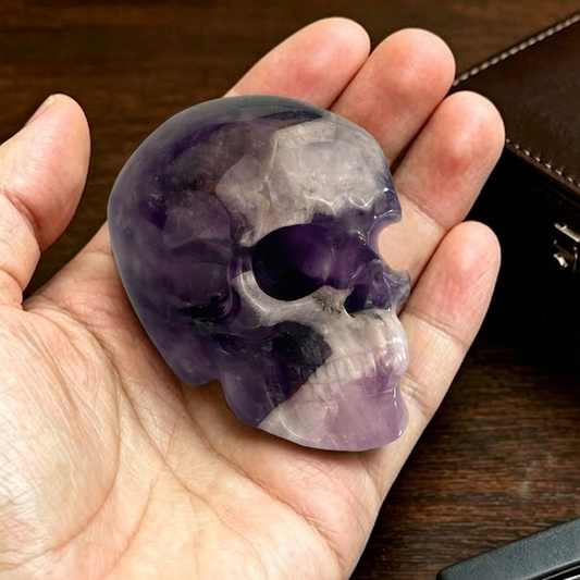 2 Inch Dream Amethyst Crystal Skull – Mini Crystal Skull