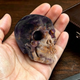 2 Inch Dream Amethyst Crystal Skull – Hand Carved Crystal Skull