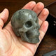 2" Grey Labradorite Crystal Skull - Pattern D