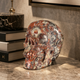 4.5" Money Agate Crystal Skull - Pattern C