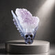 ‘Valkyrie’s Crest’ - Winged Amethyst Geode Skull · Specimen No. 24