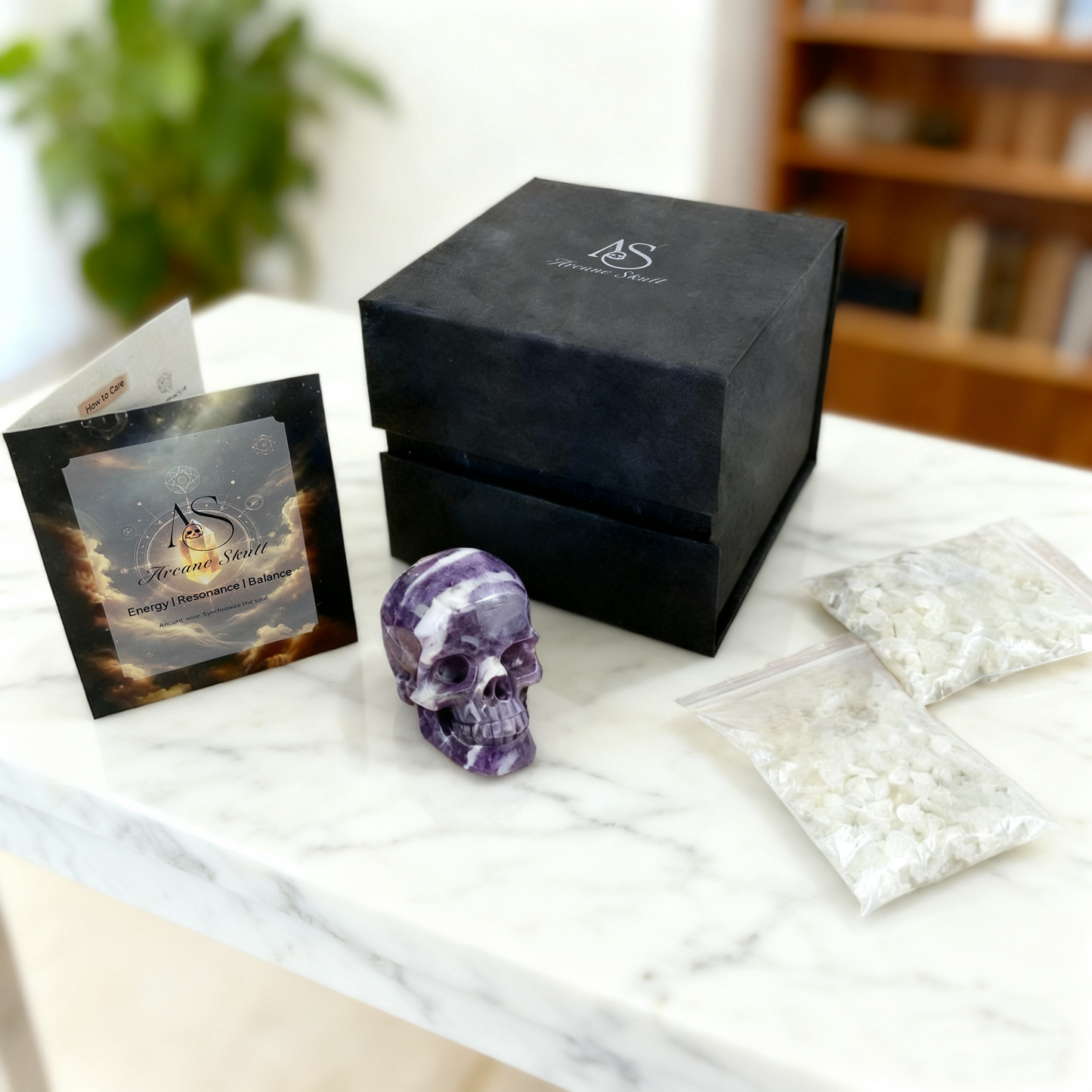 2 Inch Amethyst Crystal Skull