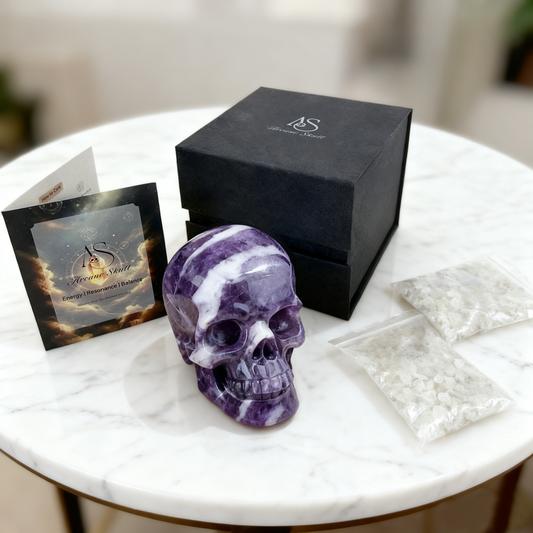 4.5 Inch Amethyst Crystal Skull